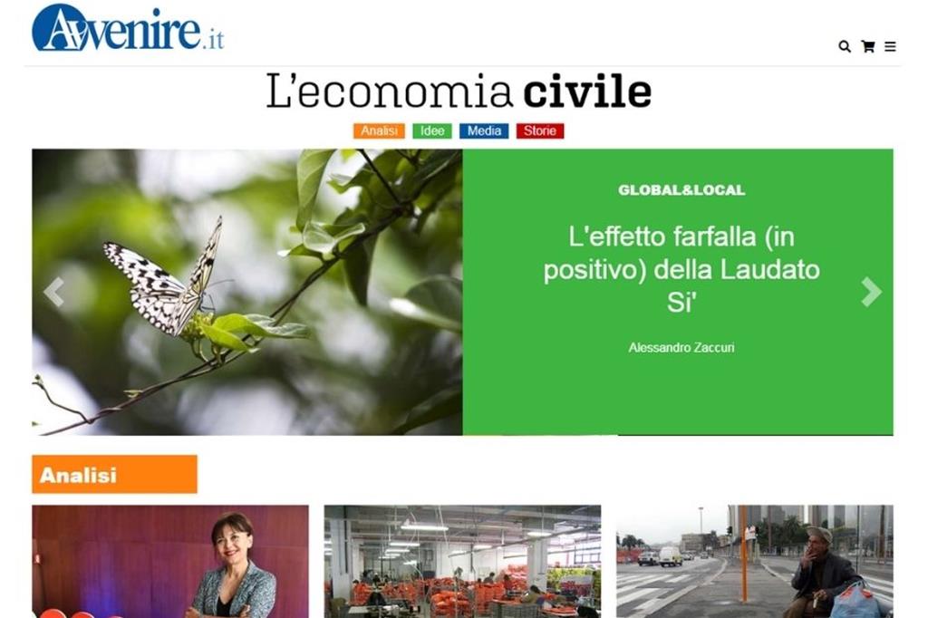 Su carta e online: ecco il nuovo inserto di Avvenire sull'economia civile